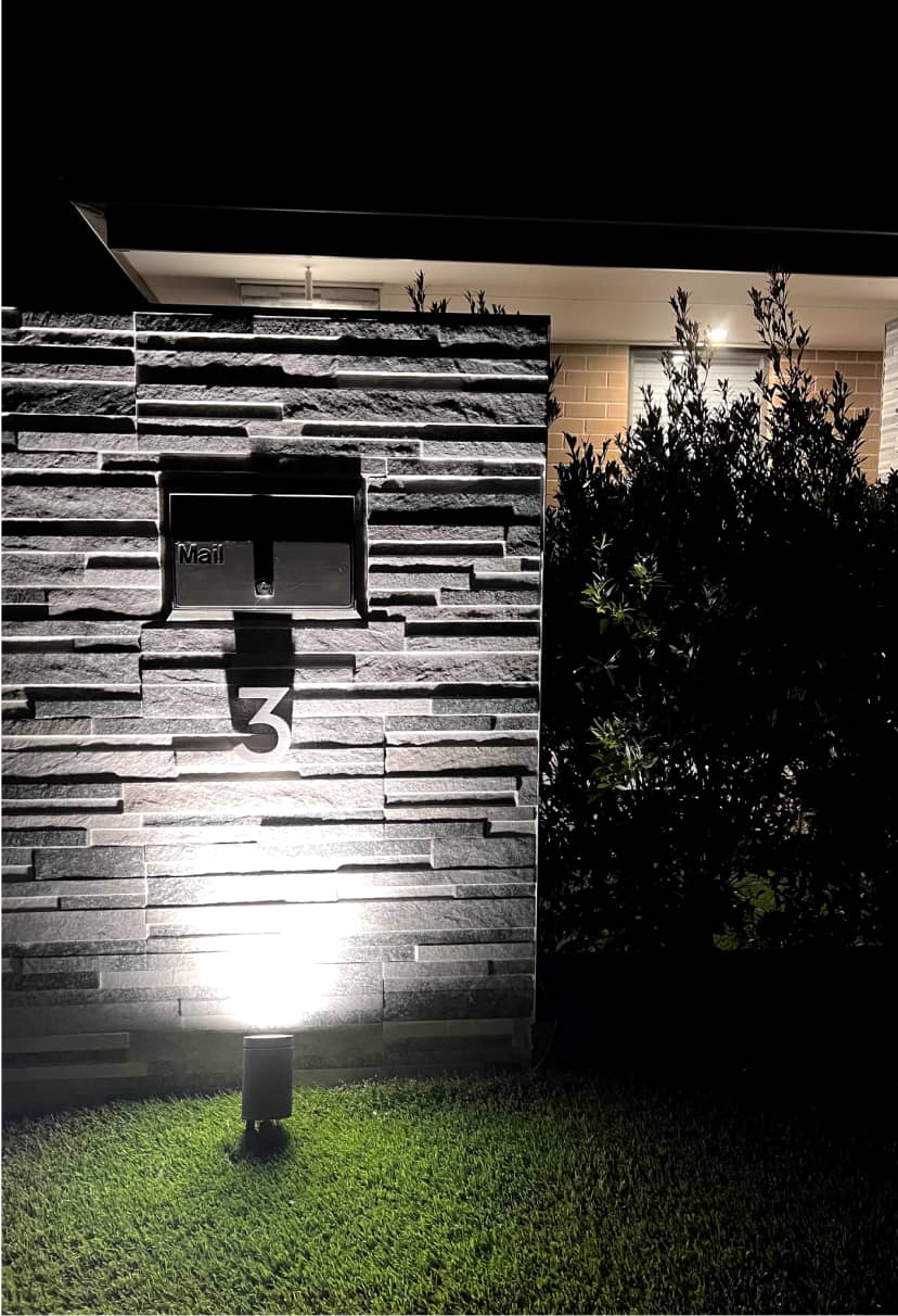 Energy-efficient outdoor lighting installation by ESER Electrical